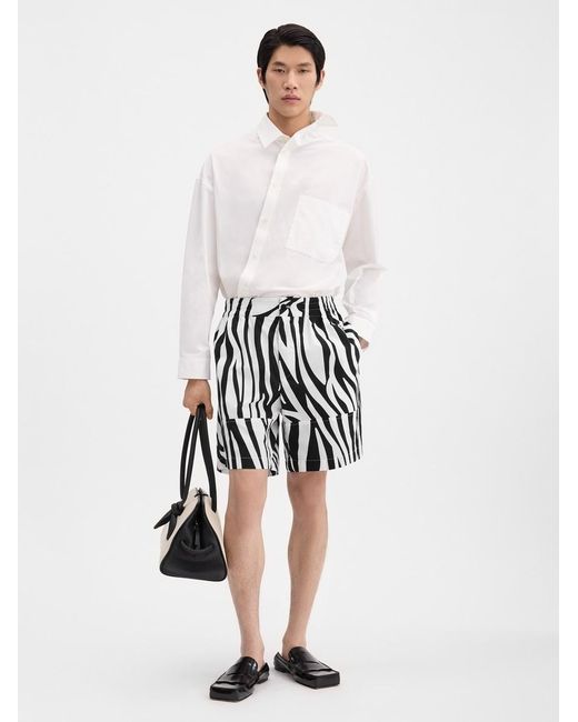 Jacquemus White Die Aloe Shorts