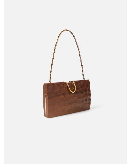Jacquemus White The Bambino Clutch Bag