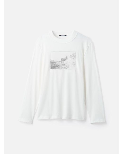 Jacquemus White The Paysan Long-Sleeve T-Shirt