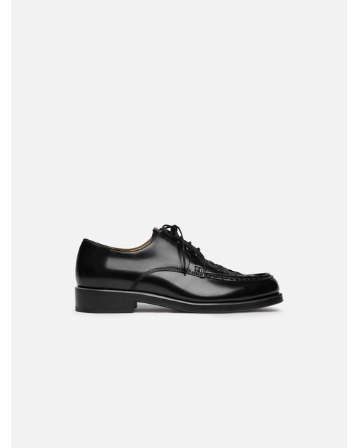 Jacquemus Black The Woven Derby Shoes