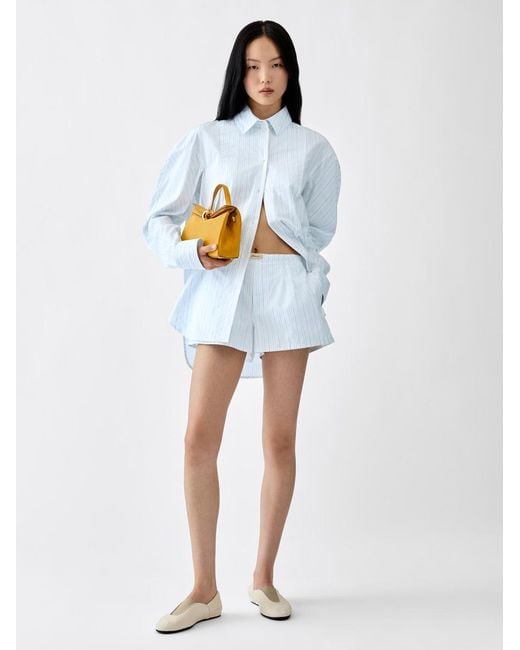 Jacquemus Blue Die Amelo Shorts