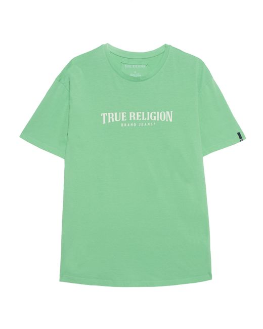 True Religion Logo Print Green für Herren | Lyst DE