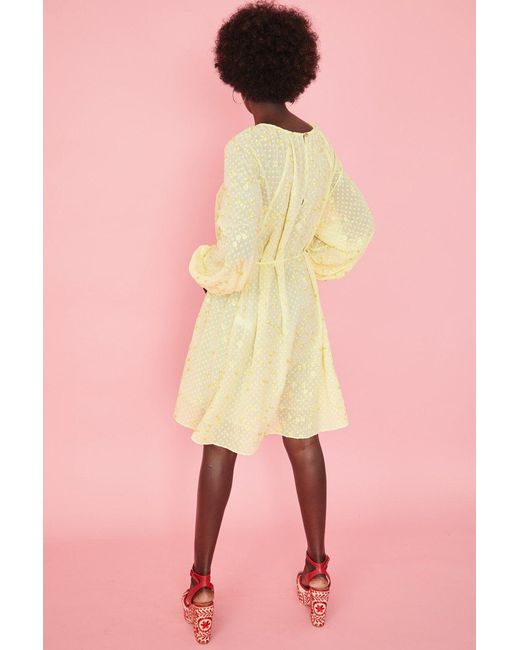 Jayley Pink Silk Blend Buttercup Dress