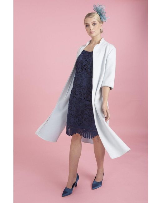 Jayley Pink Faux Suede Coat