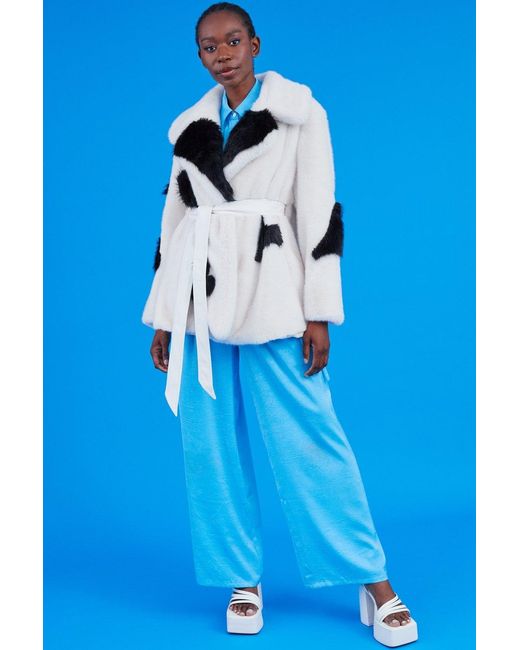 Jayley Blue Wide Leg Trousers