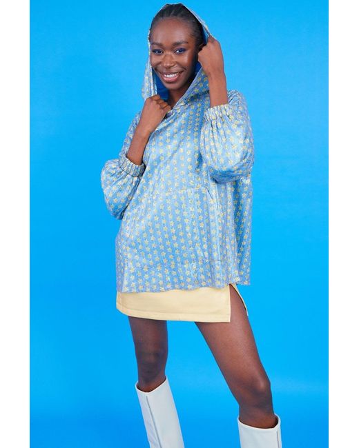 Jayley Blue And Sequin Hoodie