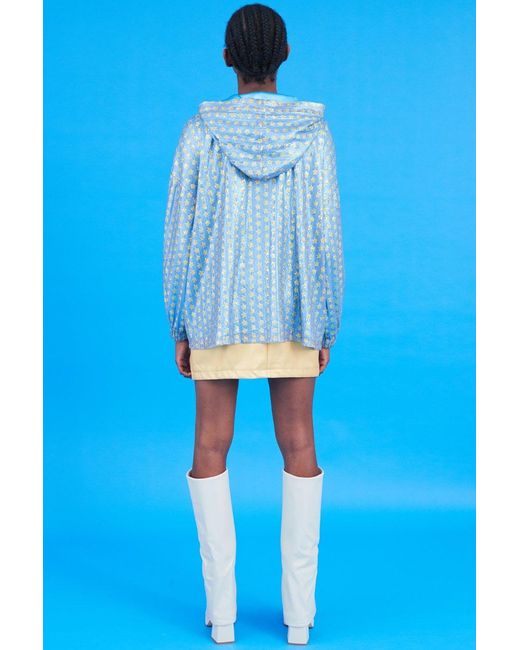 Jayley Blue And Sequin Hoodie