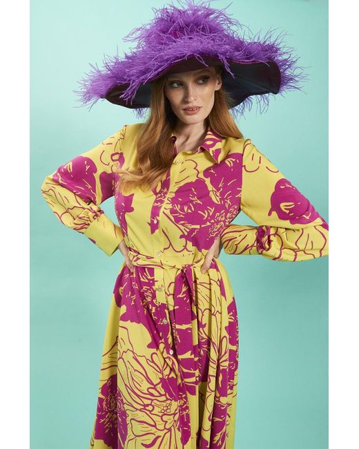 Jayley Green Rayon Blend Sienna Floral Maxi Dress