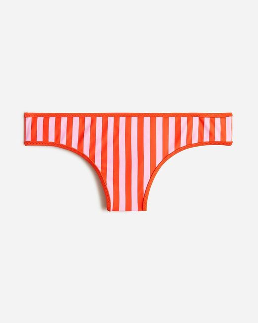 J.Crew Orange Hipster Full-Coverage Bikini Bottom