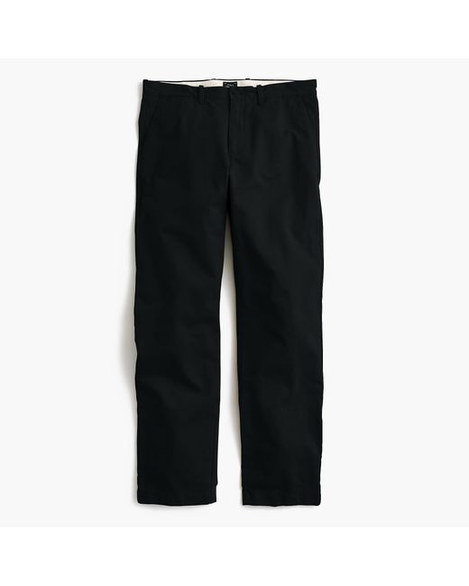 J.Crew Cotton 1450 Relaxed-fit Broken-in Chino Pant in Black for Men - Lyst