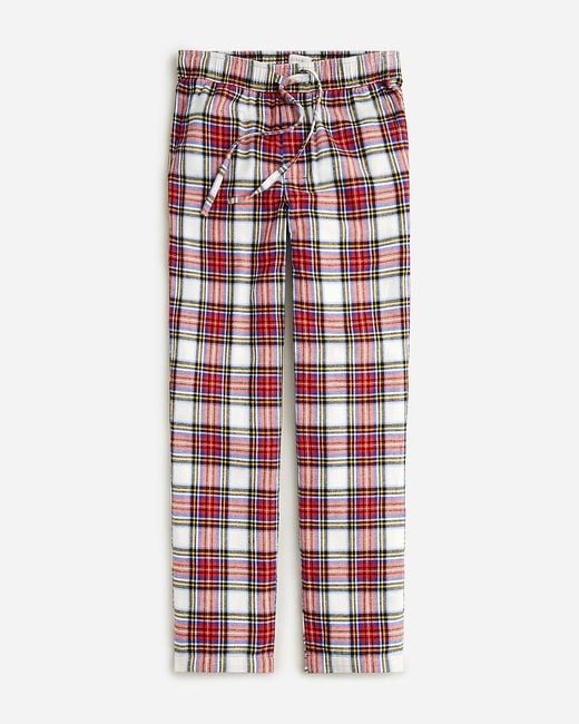 J.Crew Red Flannel Pajama Pant for men