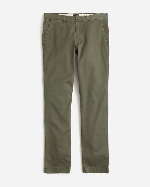 J.Crew Green Stretch Chino Pant In 770 Straight Fit for men