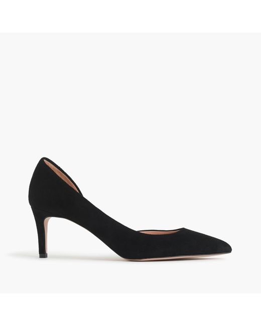 lucie suede pumps