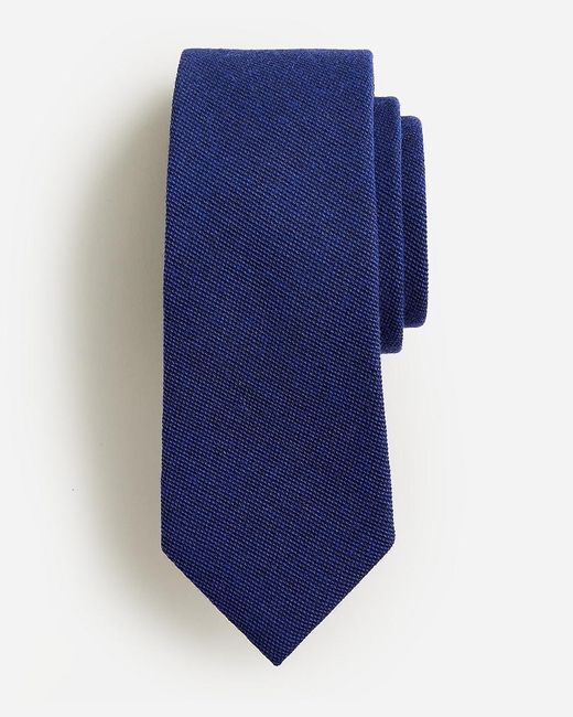 J.Crew Blue Italian Wool Tie for men