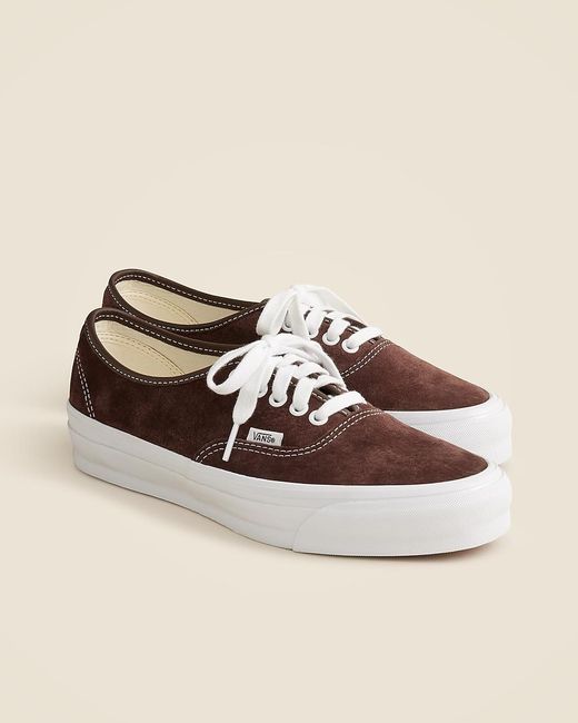 J.Crew Natural Vans Premium Authentic Sneakers for men