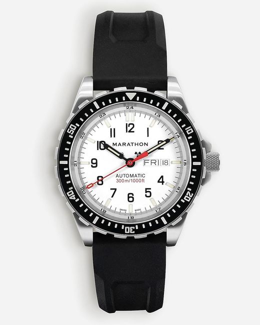 J.Crew Metallic Marathon Watch Company Arctic-Edition Jumbo Day/Date Automatic for men