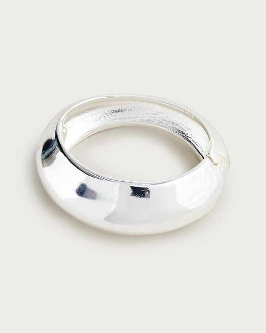 J.Crew Brown Hinge Cuff Bracelet