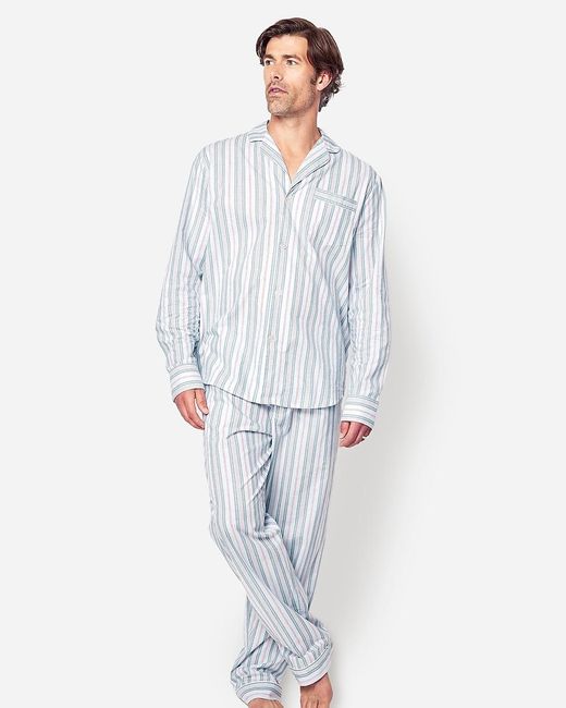 J.Crew White Petite Plume Pajama Set for men