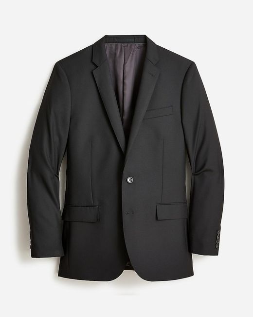 J.Crew Black Ludlow Slim-Fit Suit Jacket With Double Vent for men
