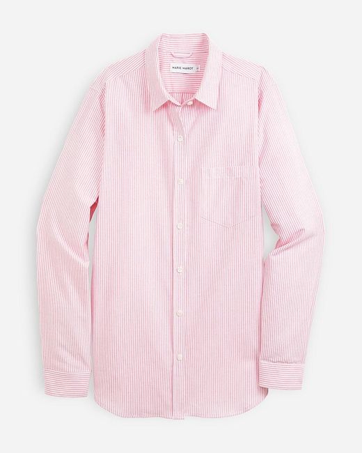 J.Crew Pink Marie Marot Emmy Shirt