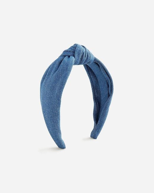 J.Crew Blue Knot Headband