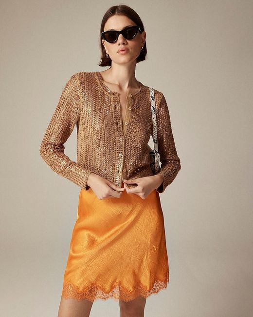 J crew sequin cardigan hotsell