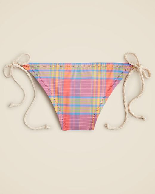 J.Crew Red Rope String Bikini Bottom