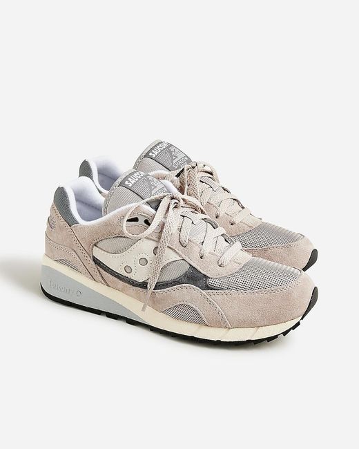 J.Crew White Saucony Shadow 6000 Sneakers for men