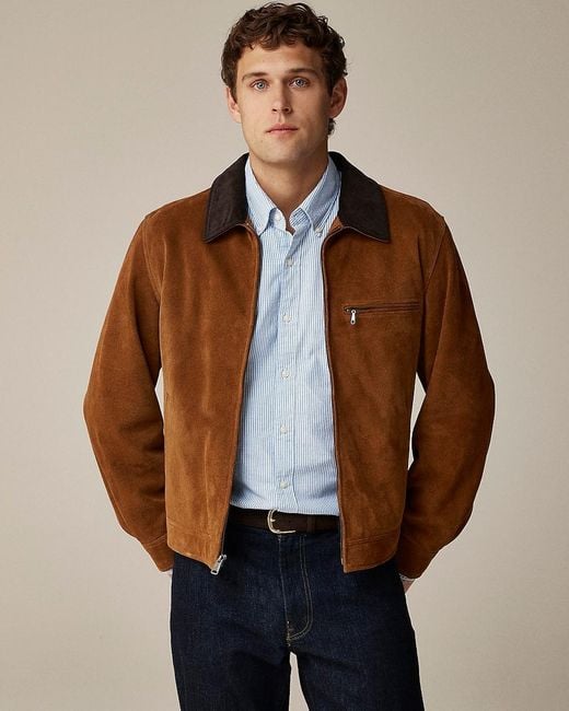 J.Crew Brown Limited-Edition Wallace & Barnes Work Jacket for men