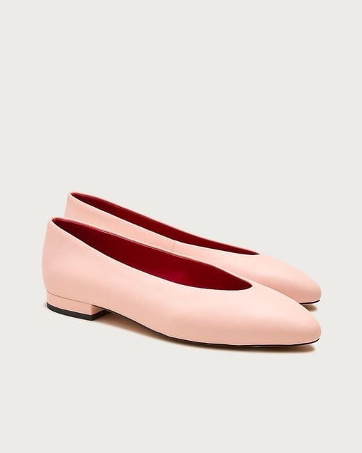 J.Crew Pink Bea Ballet Flats