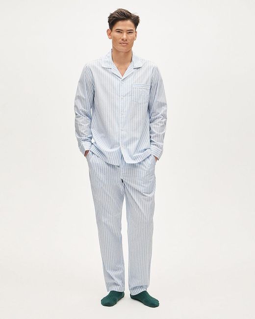 J.Crew Blue Pajama Set for men