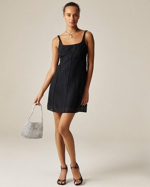 J.Crew Natural Collection Sheer Organza Slip Dress