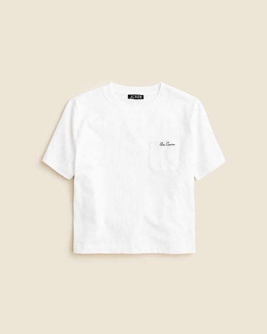 J.Crew Natural Ann Craven X Heavyweight Jersey Graphic T-Shirt