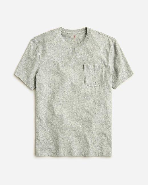 J.Crew White Broken-In Pocket T-Shirt for men