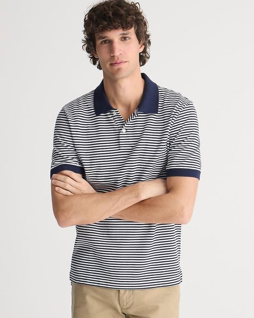 J.Crew Gray Tall Piqué Polo Shirt for men