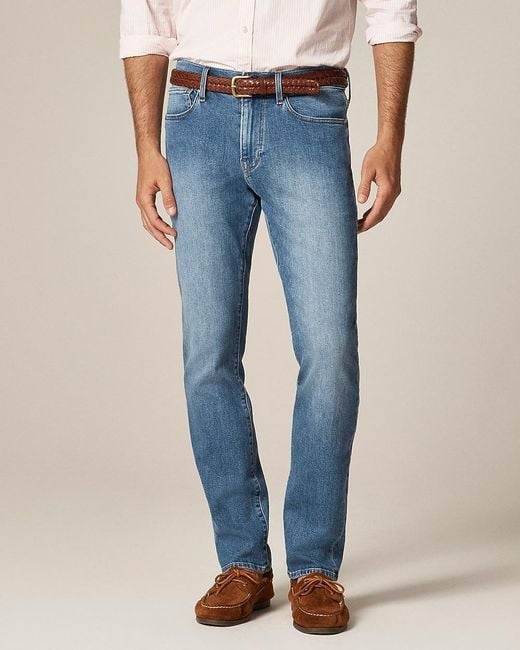 J.Crew Blue 484 Slim-Fit Stretch Jean for men