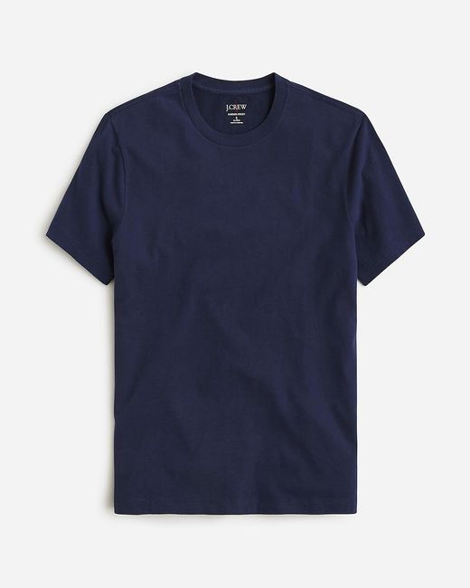 J.Crew Blue Slim Sueded Cotton T-Shirt for men