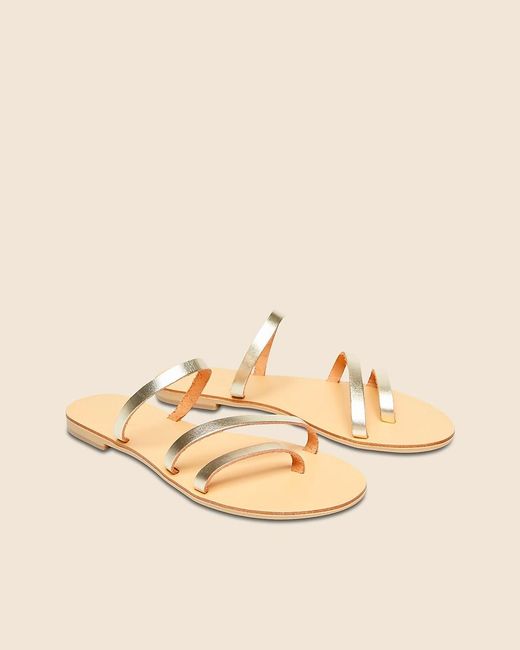 J.Crew Natural Kayu Olympia Sandals