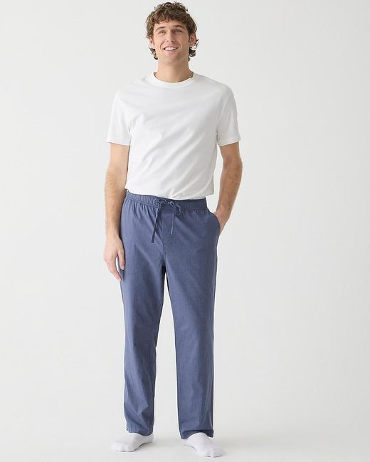 J.Crew Blue Pajama Pant for men