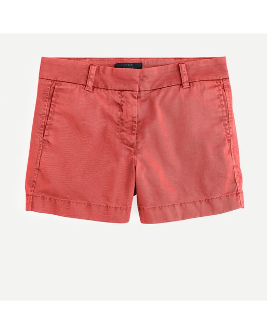j crew 3 inch chino shorts