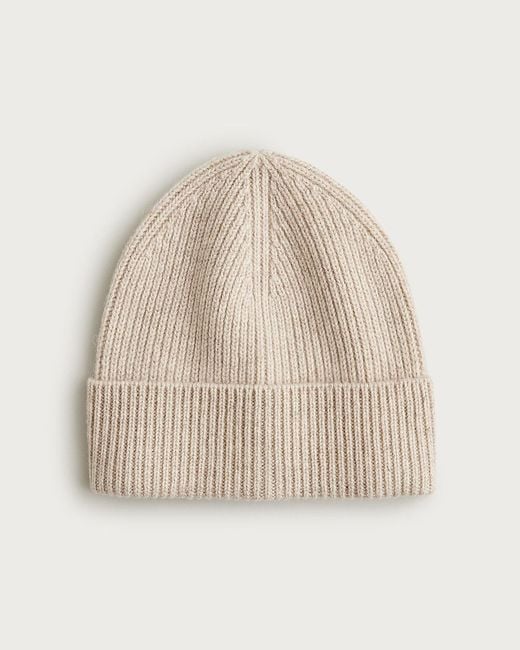 J.Crew Natural Cashmere Beanie for men