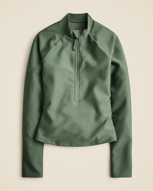 J.Crew Green Rash Guard