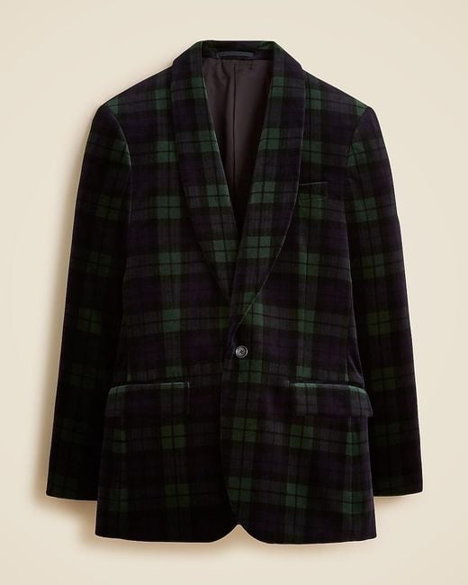 J.Crew Black Shawl-Collar Dinner Jacket for men