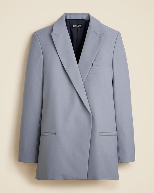 J.Crew Blue Oversized Blazer