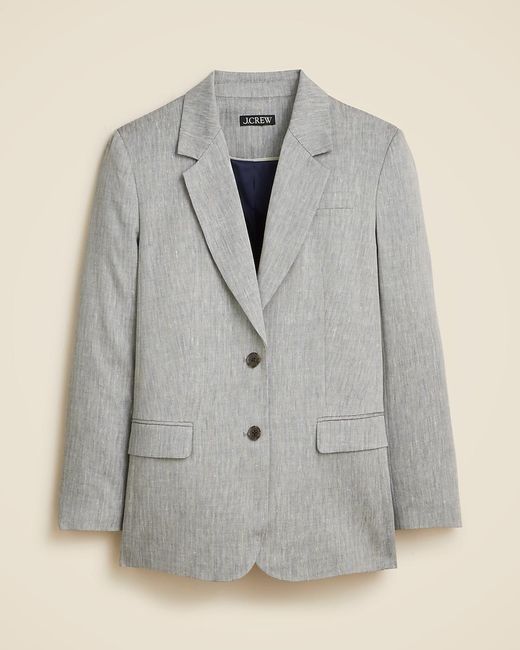 J.Crew Brown Classic Two-Button Blazer