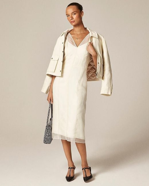 knee length dresses for ladies Bright Spring Radish Embroidered Lace Sleeveless Shift