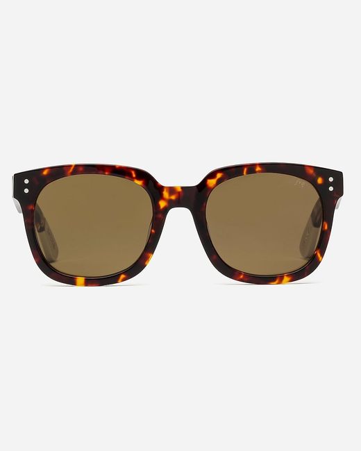 J.Crew Brown Caddis D28 Polarized Sunglasses