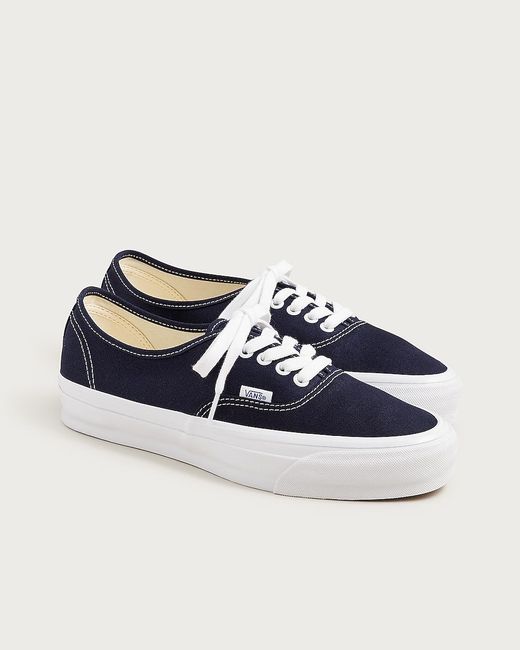 J.Crew Blue Vans Premium Authentic Sneakers for men
