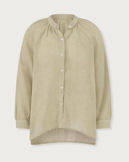 J.Crew Natural Lemlem Mita Button-Up Blouse