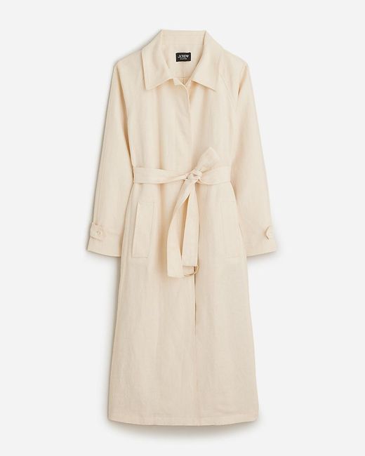 J.Crew Natural Collection Lightweight Trench Coat